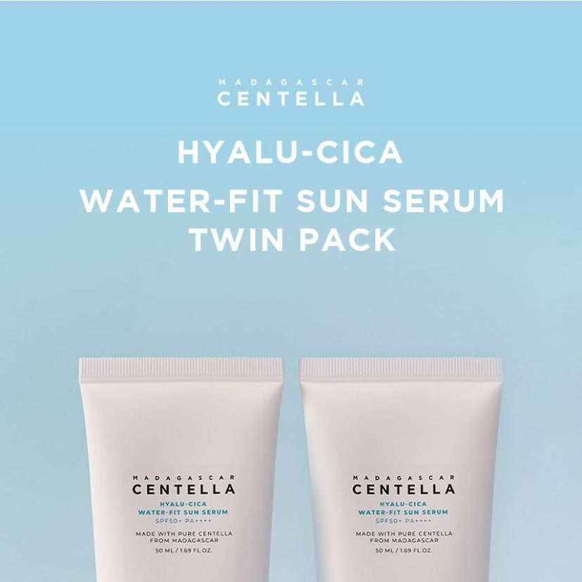 Madagascar Centella Hyalu-cica Sunserum Bloqueador Twin Pack