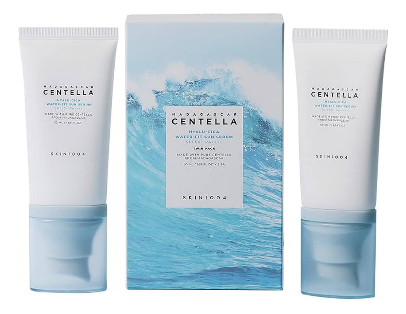 Madagascar Centella Hyalu-cica Sunserum Bloqueador Twin Pack