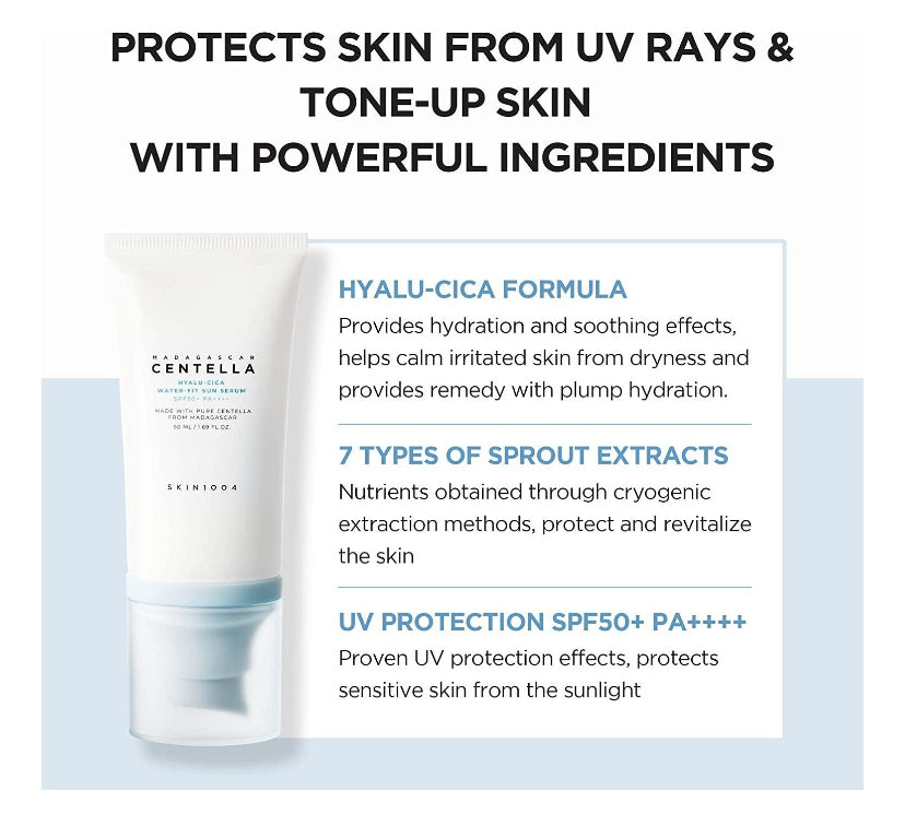 Madagascar Centella Hyalu-cica Sunserum Bloqueador Twin Pack